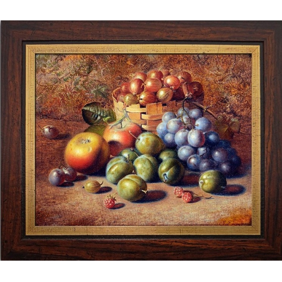 Obrázok pre Obraz s rámom Zátišie s Ovocím