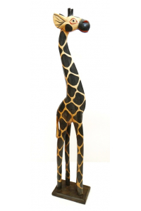 Obrázok pre Drevená soška Žirafa 80cm