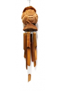 Obrázok pre Bambusová zvonkohra s dekoráciou