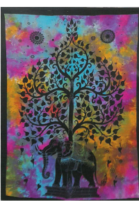 Obrázok pre Strom so slonom - šatka, plachta, podložka