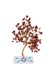 Obrázok pre Stromček Šťastia Jaspis červený - 160 kamienkov