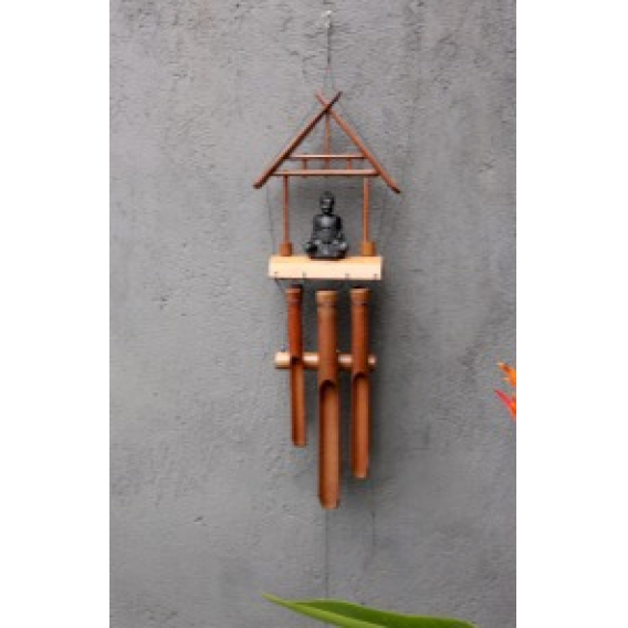 Obrázok pre Zvonkohra z bambusu s Budhom