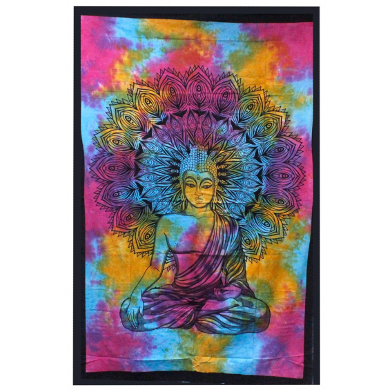 Obrázok pre Mandala s Budhom - šatka, plachta, podložka