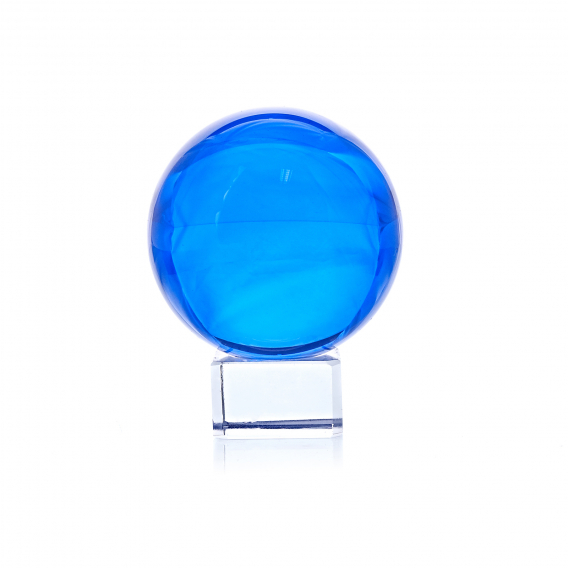 Obrázok pre Krištálová guľa Modrá 60mm