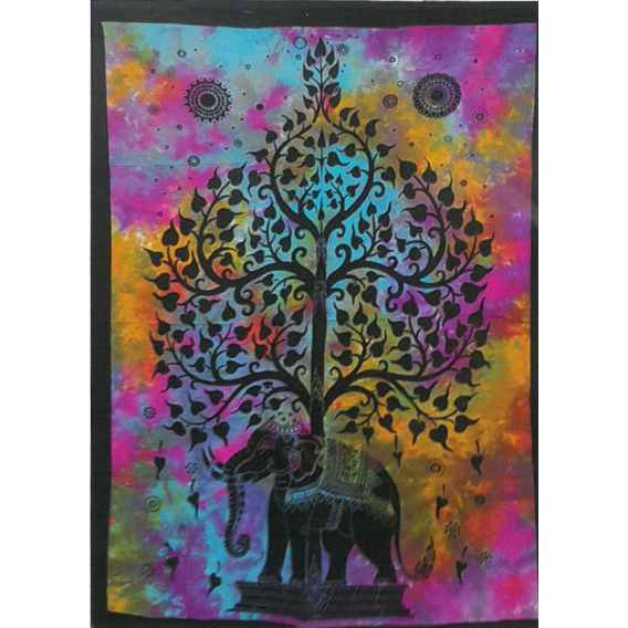 Obrázok pre Strom so slonom - šatka, plachta, podložka